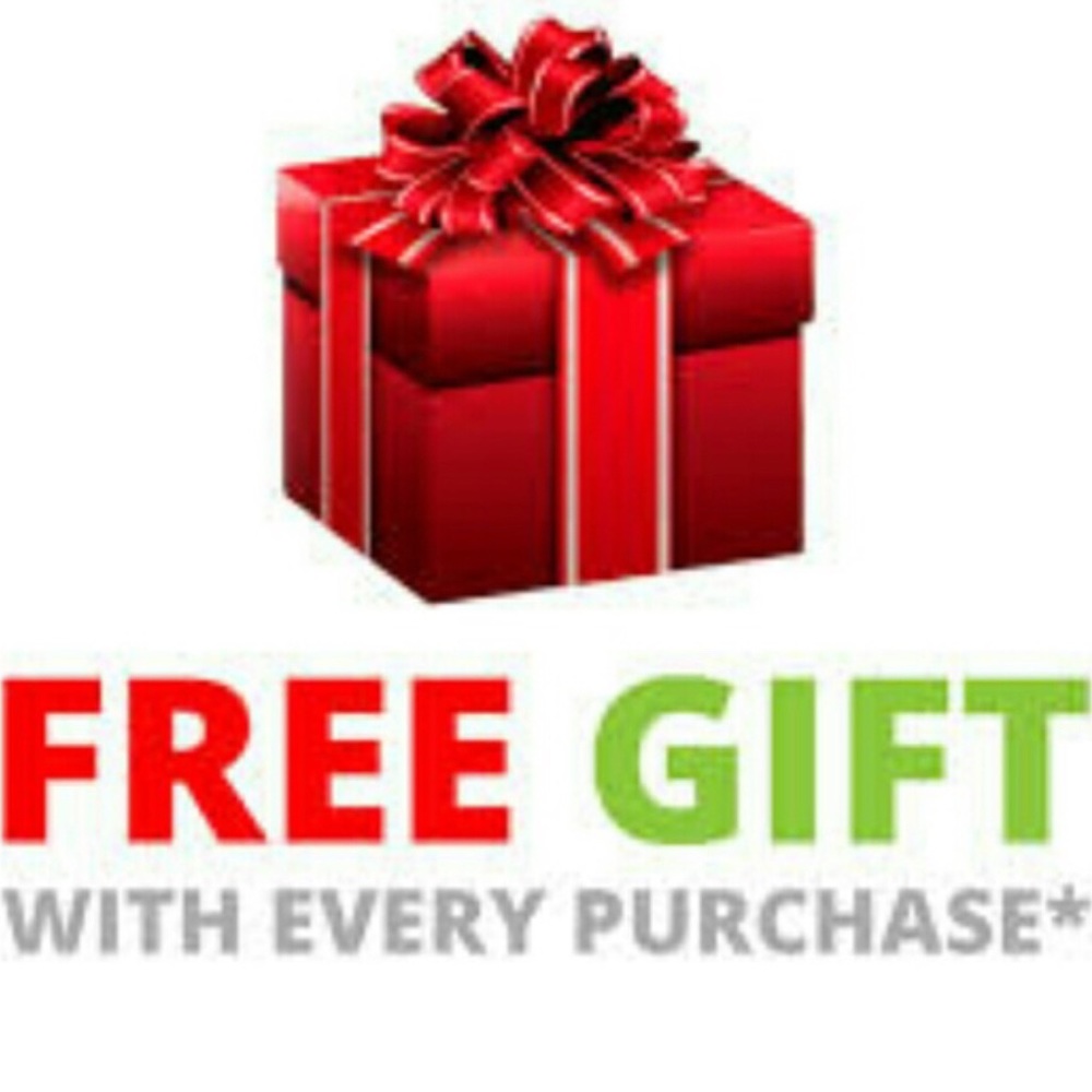 Free gift with every purchase!